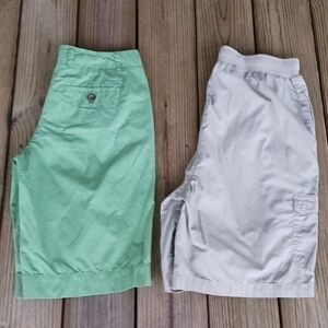 Merona & Basic Edition women's burmuda shorts size 6